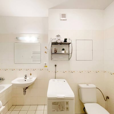 Rent of a furnished 1-room apartment, 36 m², Vajnory district, Bratislava, Slovakia